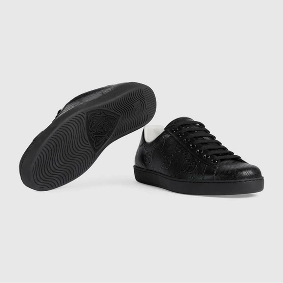 Gucci Ace GG Black Men's Sneakers